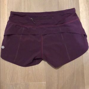 Lululemon running shorts
